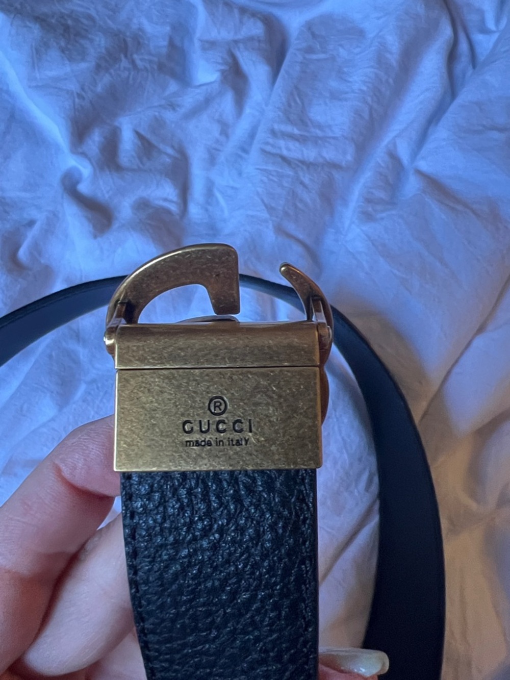 Gucci Reversible Logo Belt - Picture 5 of 5